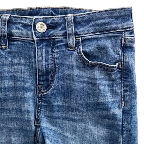 American Eagle NE(X)T Level Stretch Jegging Blue Jeans Size US 0 Short - Picture 3 of 13